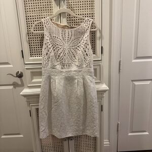 Tahari White Mini Dress